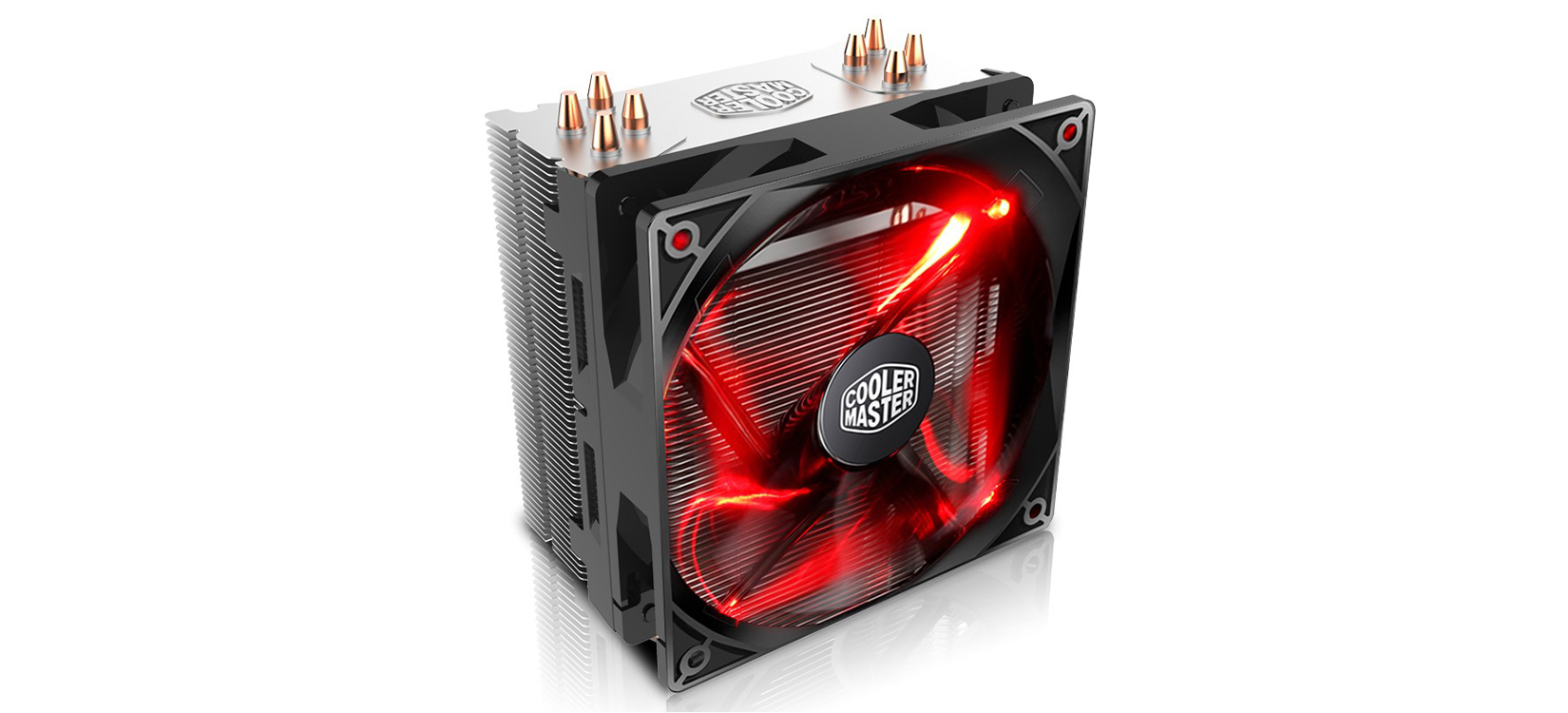 Tản nhiệt CPU Cooler Master T400i Red được gia công cẩn thận, tỉ mỉ 